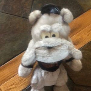 Gray Harley Davidson bulldog 12 high black tee hat arm bands 1993